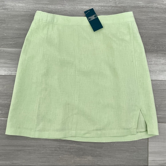 Abercrombie Linen Skirt NWT - Picture 2 of 7
